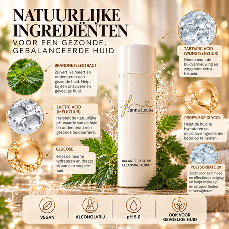 Balance Restore - Cleansing Tonic™ 200ML | Reinigingstonic - Brandnetelextract - Award👑