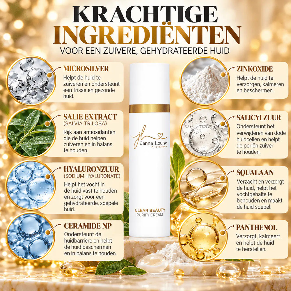 Clear Beauty – Purify Cream™ 50ML | Dagcrème onzuivere huid