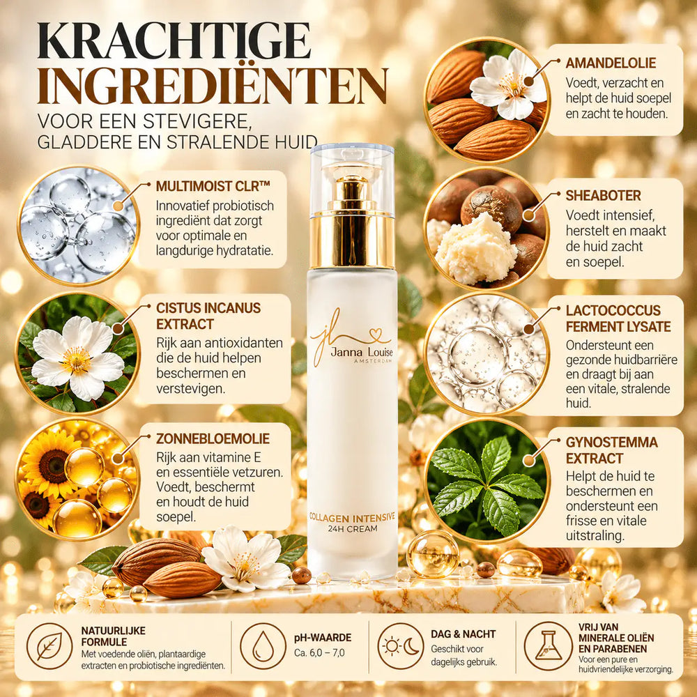 Collagen Intensive - 24H Cream™ 50ML | Anti-Aging - 24H dag/nachtcrème Collageen