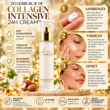 Collagen Intensive - 24H Cream™ 50ML | Anti-Aging - 24H dag/nachtcrème Collageen