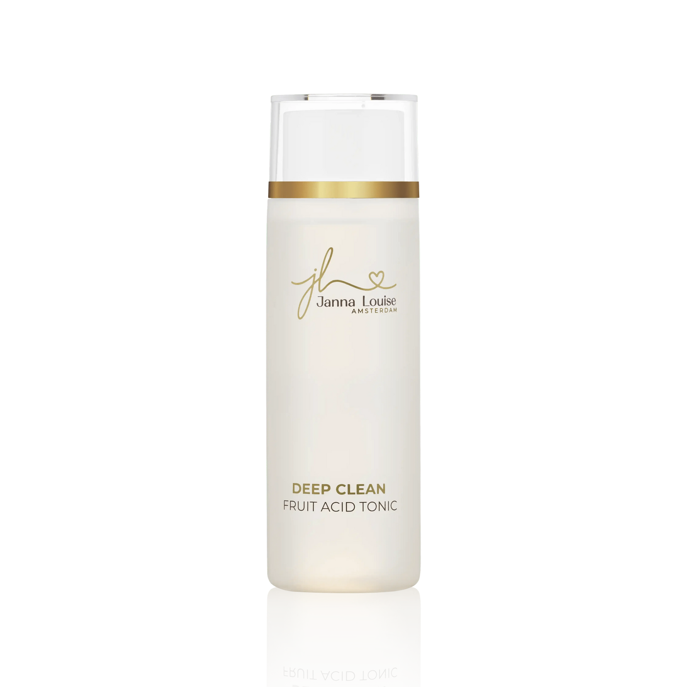 Fles Deep Clean - Fruit Acid Tonic™ 200ML, mild AHA-gezichtswater voor alle huidtypen, reinigend en anti-aging cleanser.